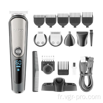 VGR V-105 5IN1 Toothing Hair Trimmer Clipper Set